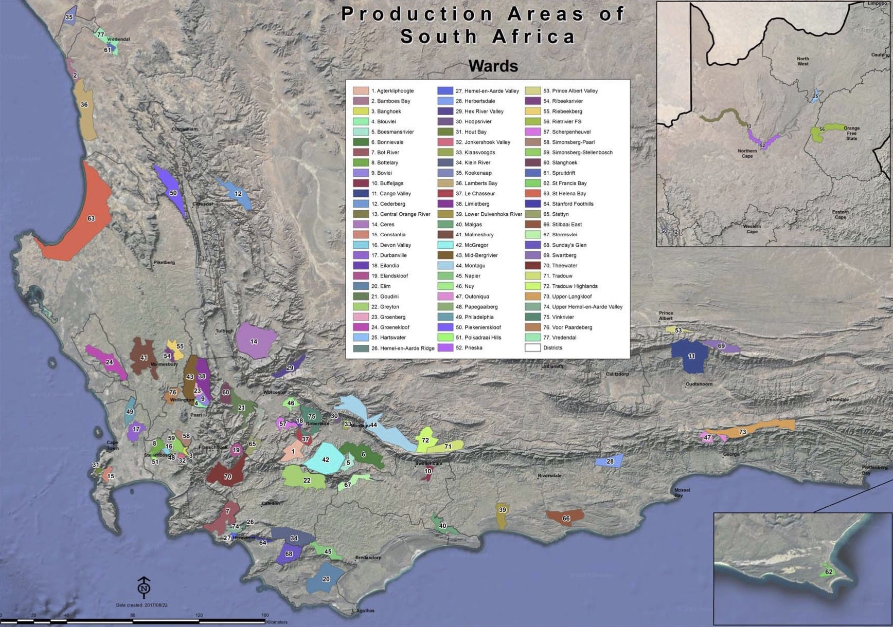 South Africa Wards