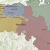 Topographic map of Rioja