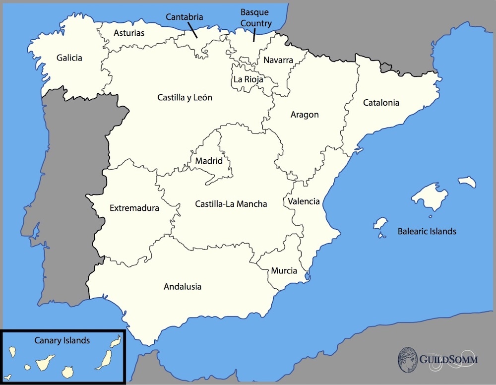 Spain autonomous communities