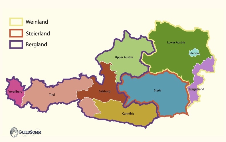 Austria’s nine federal states