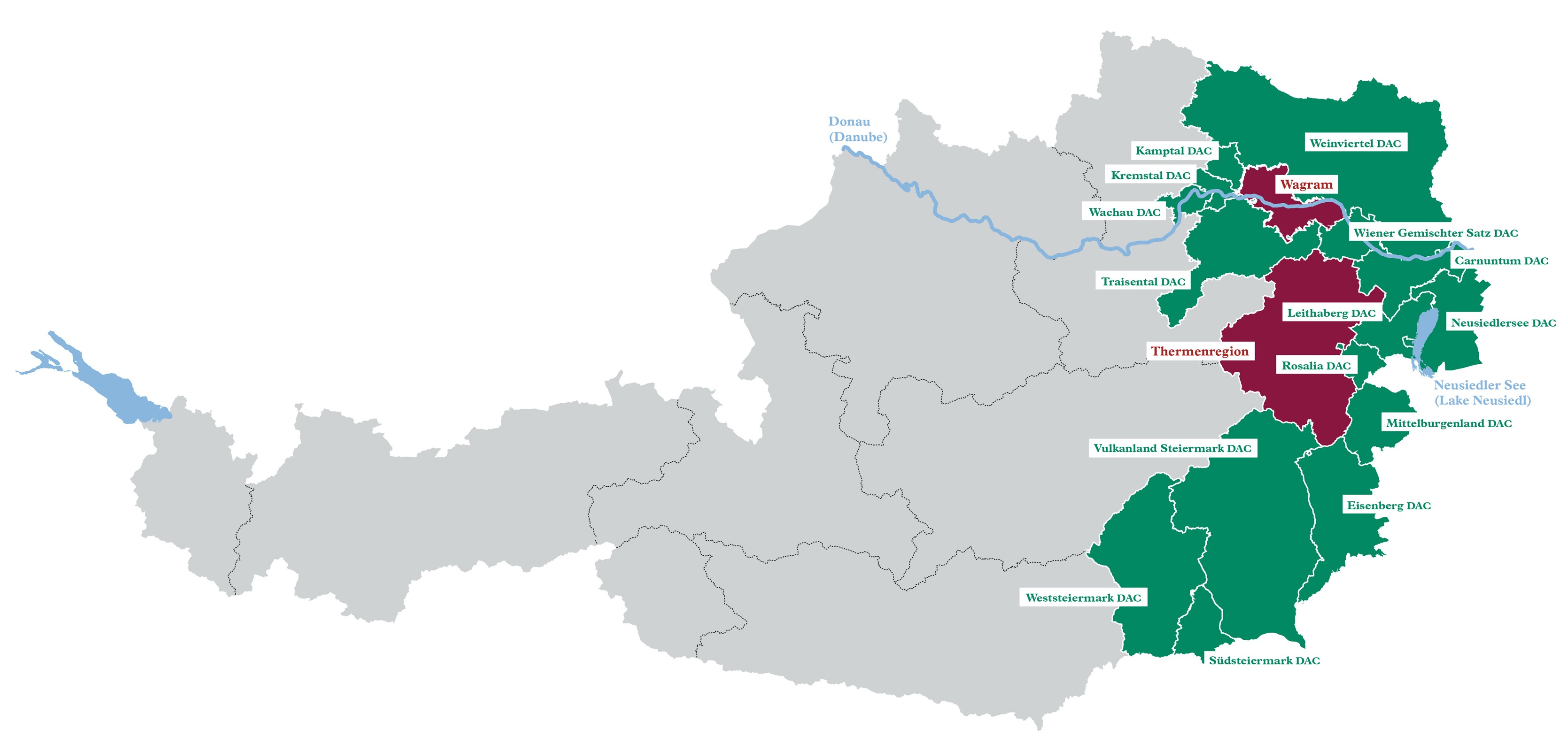 Austria’s wine regions
