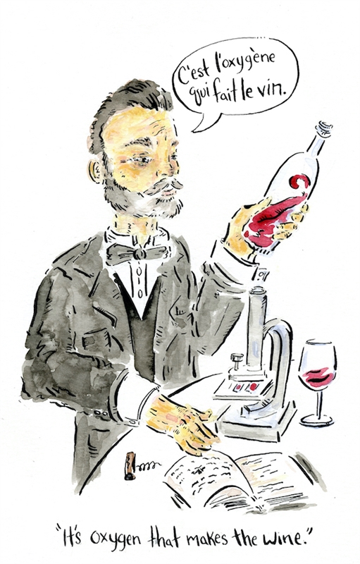 Louis Pasteur, 1873 (Illustration by Brandon Lee Wise)